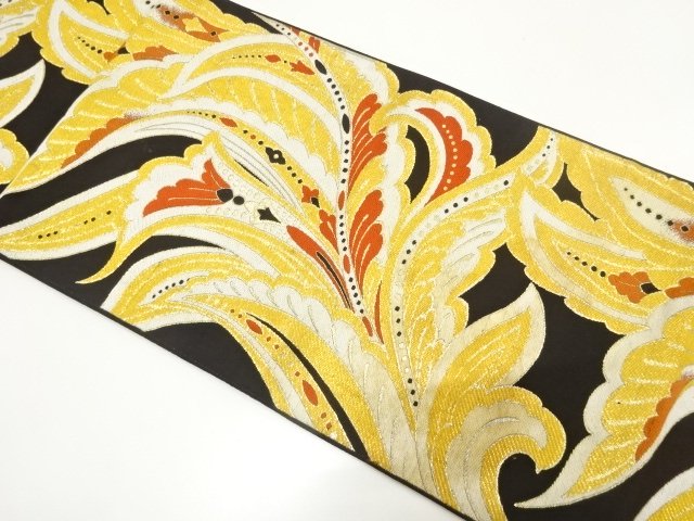 JAPANESE KIMONO / ANTIQUE HANAKARA KIMONO FOR SUMMER PATTERN-WOVEN FUK